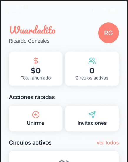 Wuardadito app